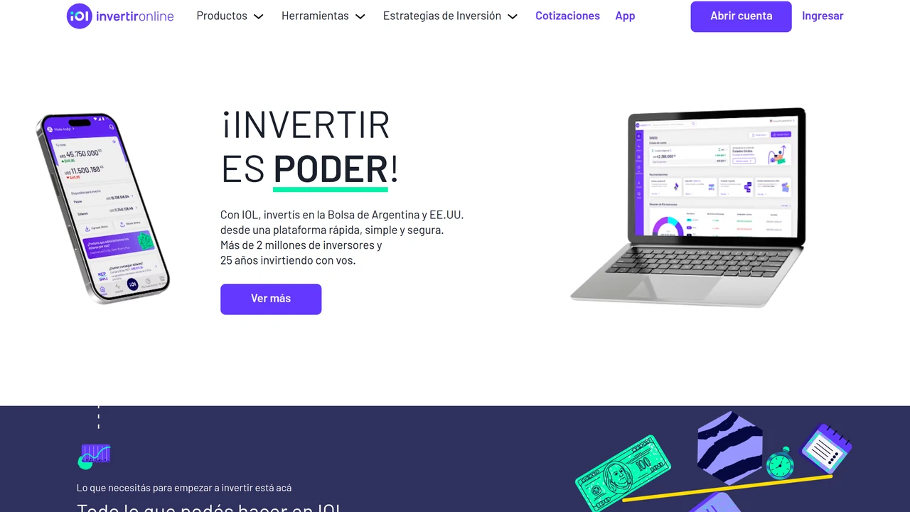 InvertirOnline: opinión desde el móvil